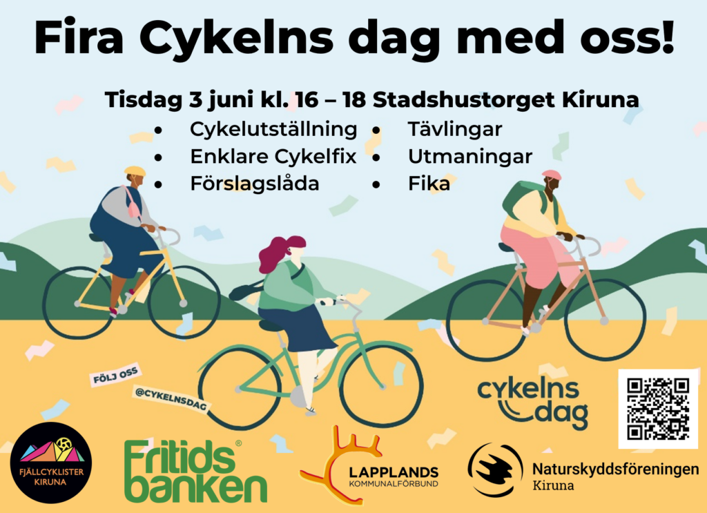 Fira Cykelns dag med oss!