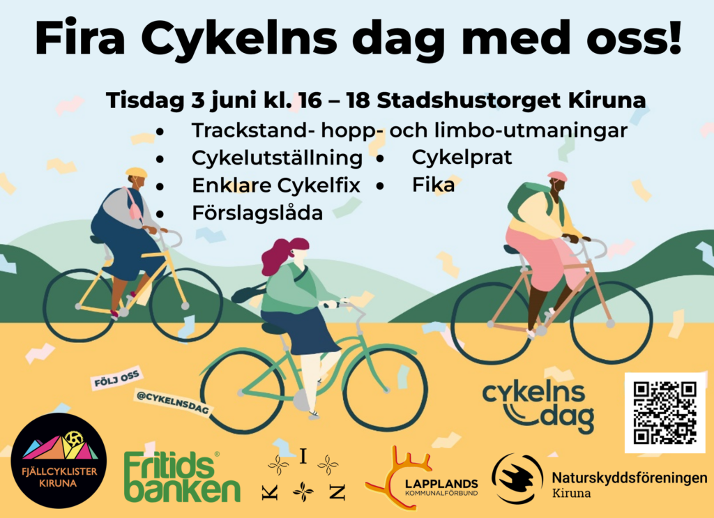 Fira Cykelns dag med oss!